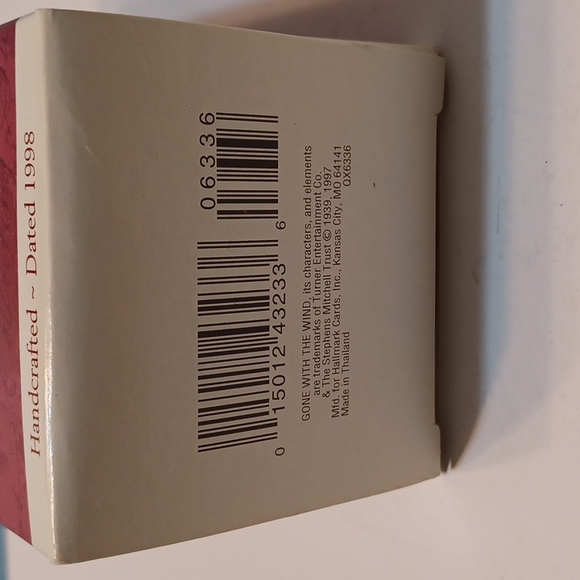 Hallmark Keepsake Ornament Scarlet O'Hara Collector's Series Gone with the Wind - Picture 4 of 16